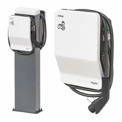 Schneider Electric EVH2S22P0CK Wallbox 22 kW T2 Kablolu Şarj İstasyonu